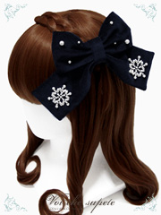 深窓に積もる雪ヘアクリップ