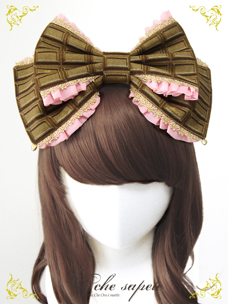 ショコラの天使のtea party チョコレートリボンカチューシャ | Voi che